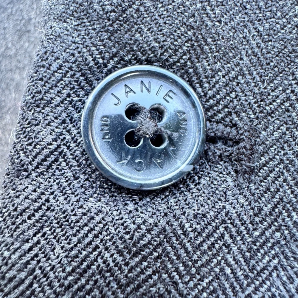 Janie and Jack Grey Wool Blend Vest